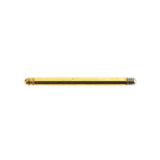 Chirurgischer Stahl gerader Stab Gold