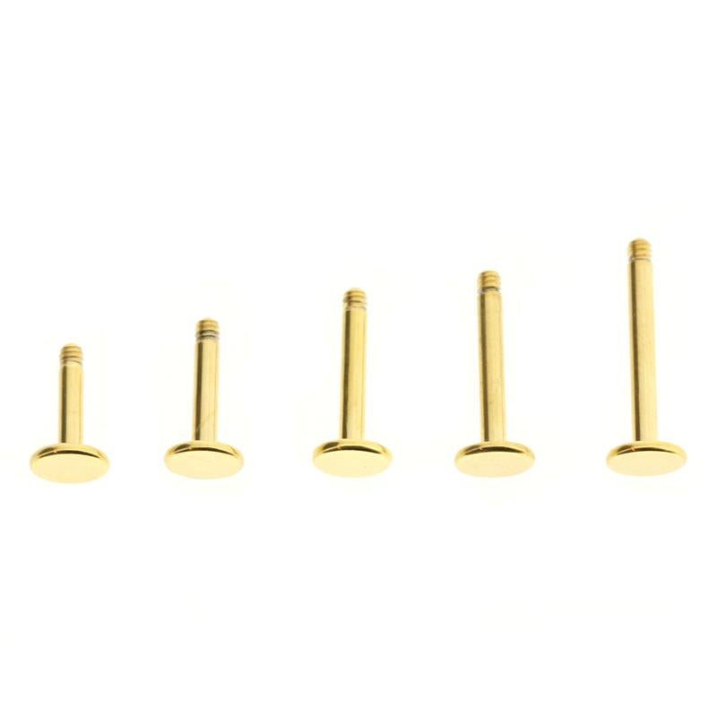 Chirurgisch Stalen Labret Stud Goud