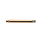 Chirurgischer Stahl Gerade Stab Rosegold