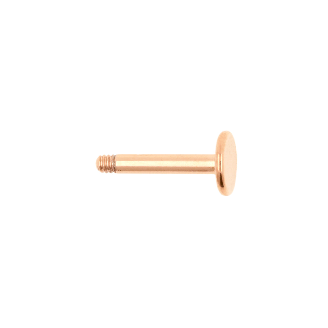 Surgical Steel Labret Stud Rose Gold