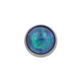 Titan Cabochon Opal Disc Black Opal