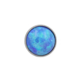 Titan Cabochon Opal Disc Saphirblau Opal