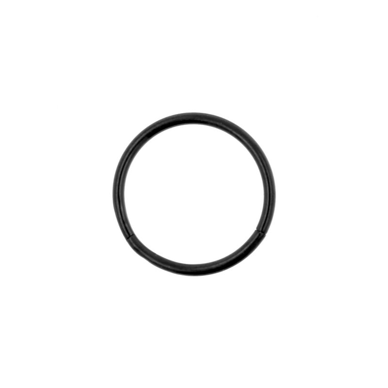 Chirurgisch Stalen Click Ring Zwart