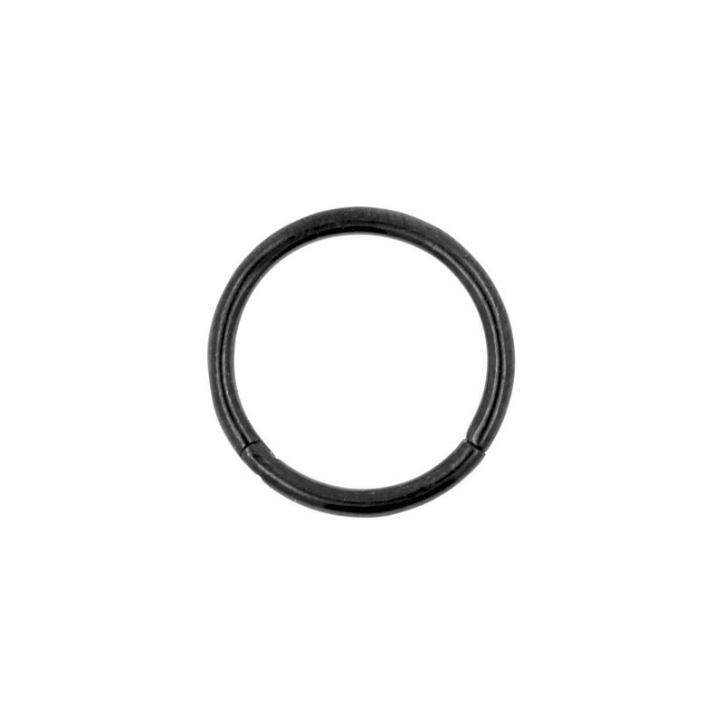 Chirurgisch Stalen Click Ring Zwart