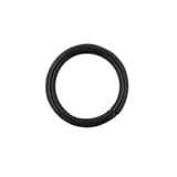 Chirurgischer Stahl Click-Ring Schwarz