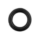 Chirurgischer Stahl Click-Ring Schwarz