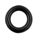 Chirurgischer Stahl Click-Ring Schwarz