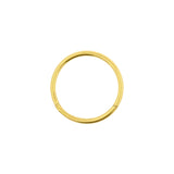 Chirurgischer Stahl Click-Ring Gold