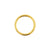Chirurgisch Stalen Click Ring Goud