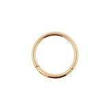Chirurgischer Stahl Click-Ring Roségold