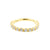 18 Karaats Gouden Click Ring Gezet Met Zirkonia Clear
