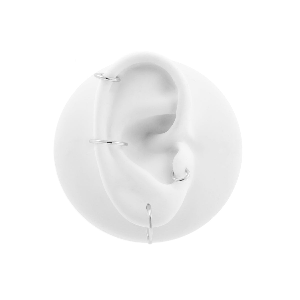 Platina Click Ring
