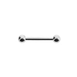 Chirurgischer Stahl-Barbell Silber