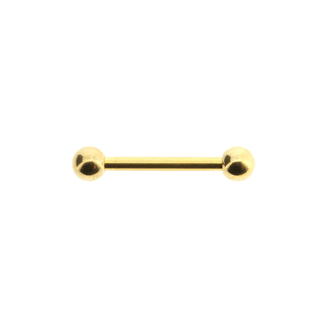Chirurgisch Stalen Barbell Goud