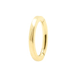 Nickelfreier Stahl-Navel-Clicker - Flach Gold