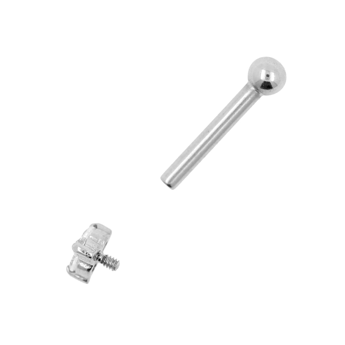 Chirurgisch Stalen Tragus Barbell - Zirkonia Trinity