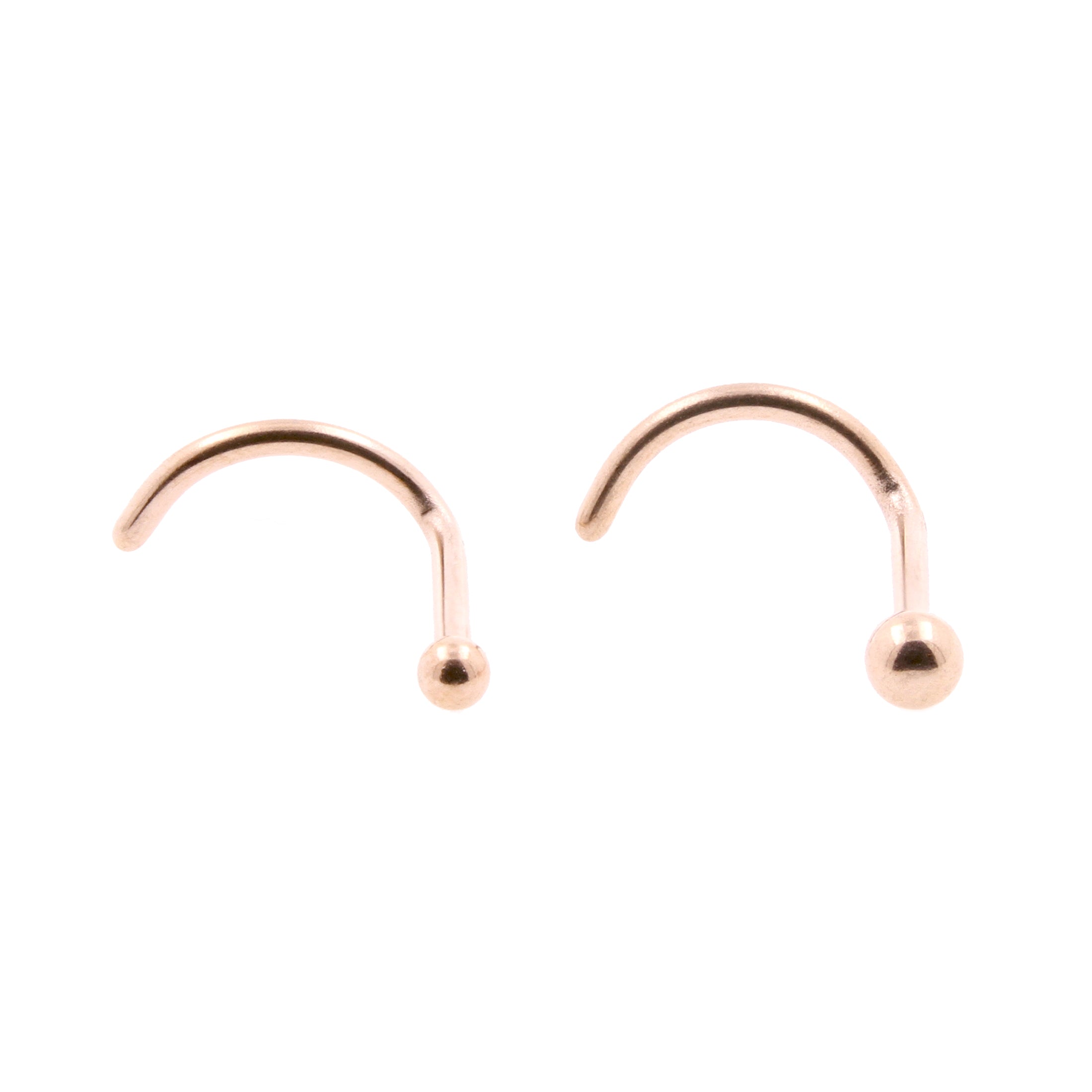 Chirurgisch Stalen Neuspiercing Rose Goud