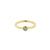 18 Karaats Gouden Neus Click Ring Met Diamant