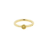 18 Karat Gold Nasen-Click-Ring mit Diamant