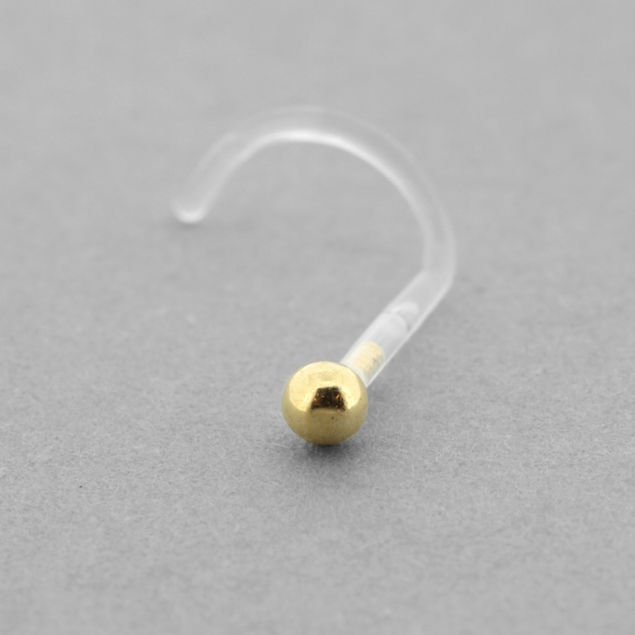 Bioplast Neuspiercing - Gouden Bal Goud