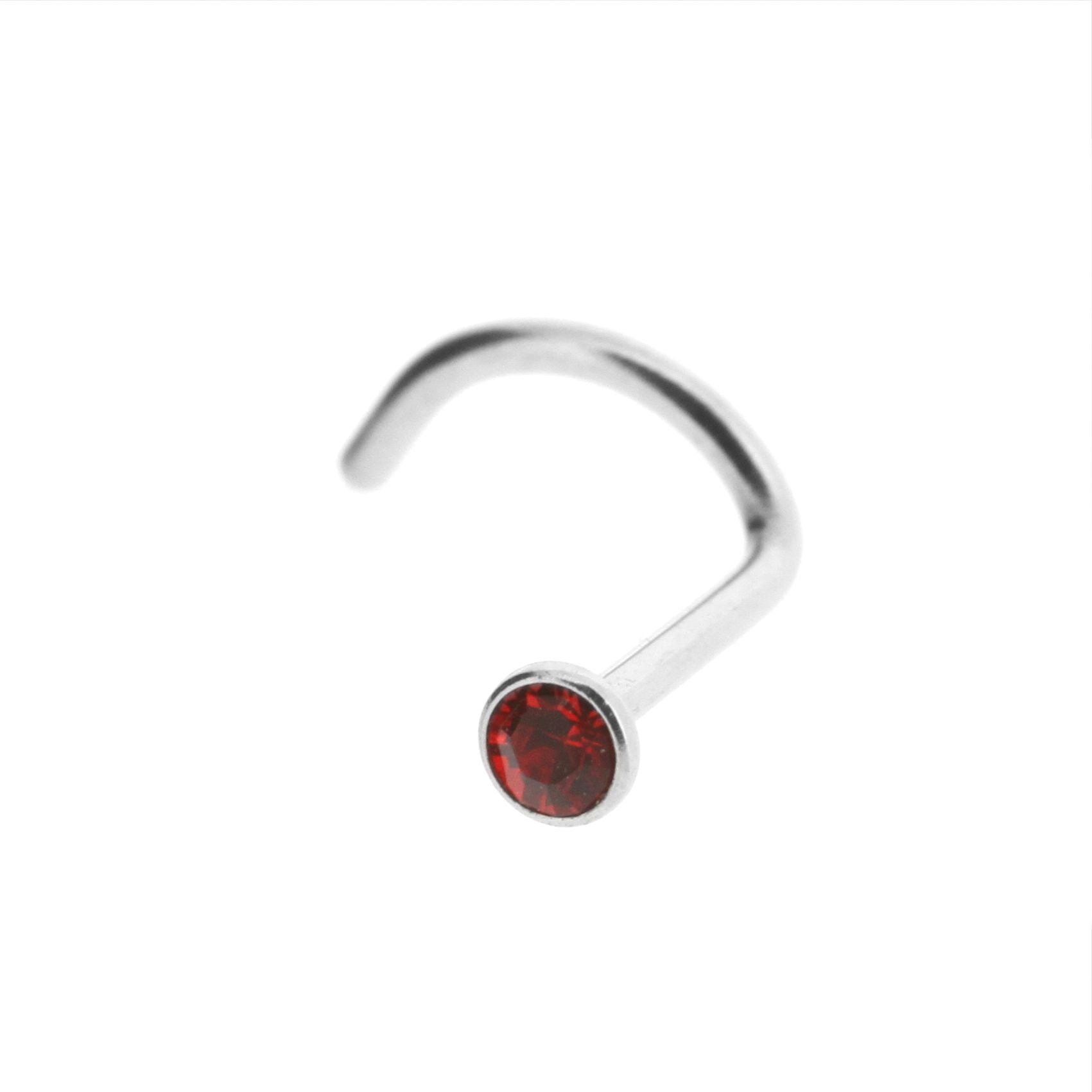 Chirurgisch Stalen Neuspiercing Met Kristal Light siam