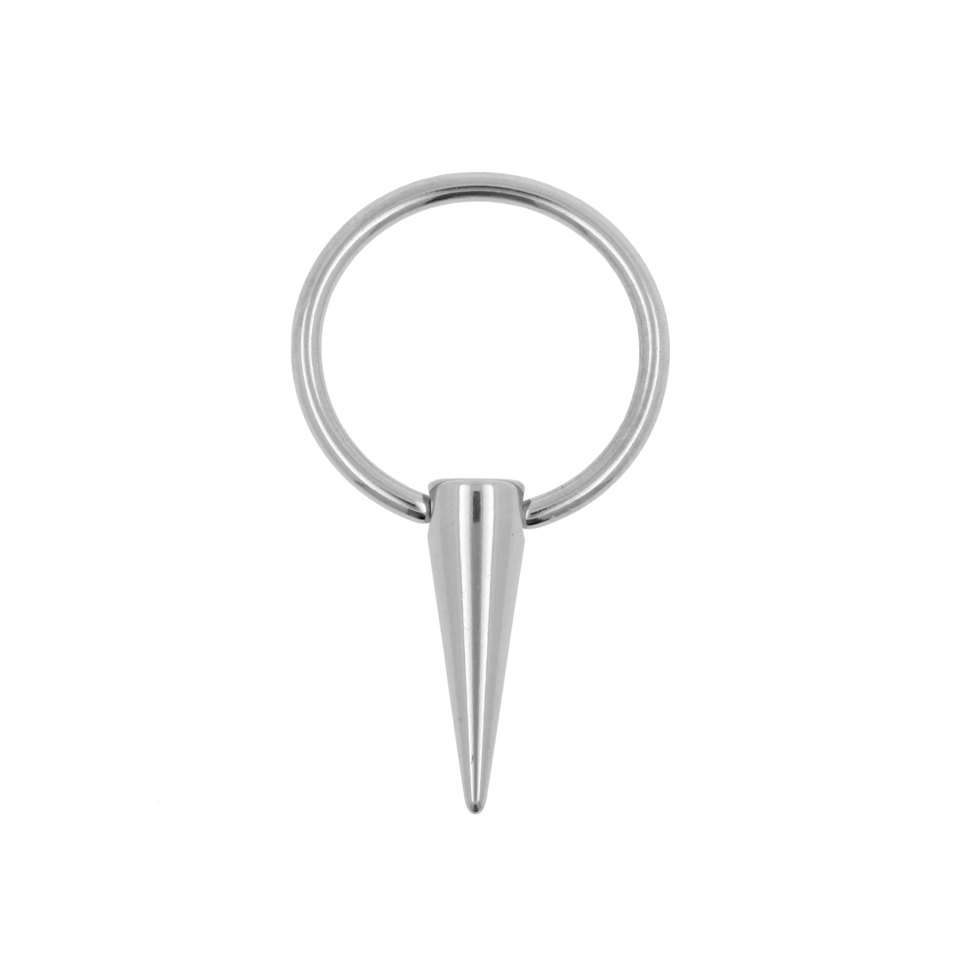 Chirurgisch Staal Ball Closure Ring - Cone Zilver