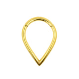 Chirurgischer Stahl Droplet Clicker Gold
