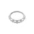 Chirurgisch Stalen Daith Clicker - Small Lotus Zilver