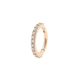Nickelfreier Stahl Rook Clicker - Single Ring Roségold