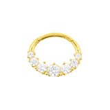 Nickelfreier Stahl-Daith-Clicker – Zirkonia Gold