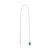Chirurgisch Stalen Oor Threader Opaal Spike Black Opal