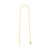 Chirurgisch Stalen Oor Threader Opaal Spike White Opal