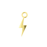 Nickelfreier Click-Ring-Anhänger aus Stahl - Flash Gold