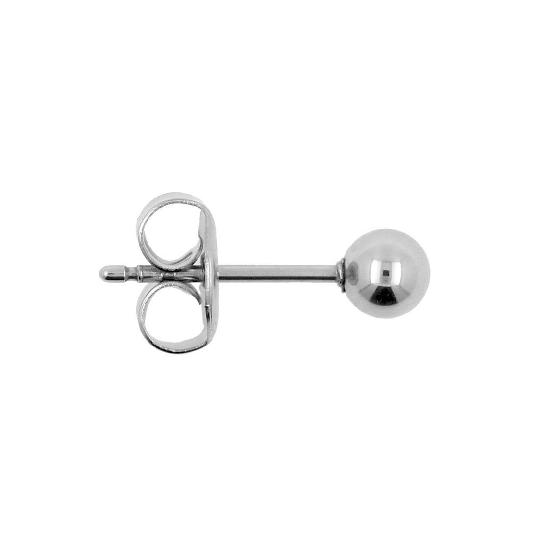 Chirurgisch Stalen Simpele Oorstekers Zilver
