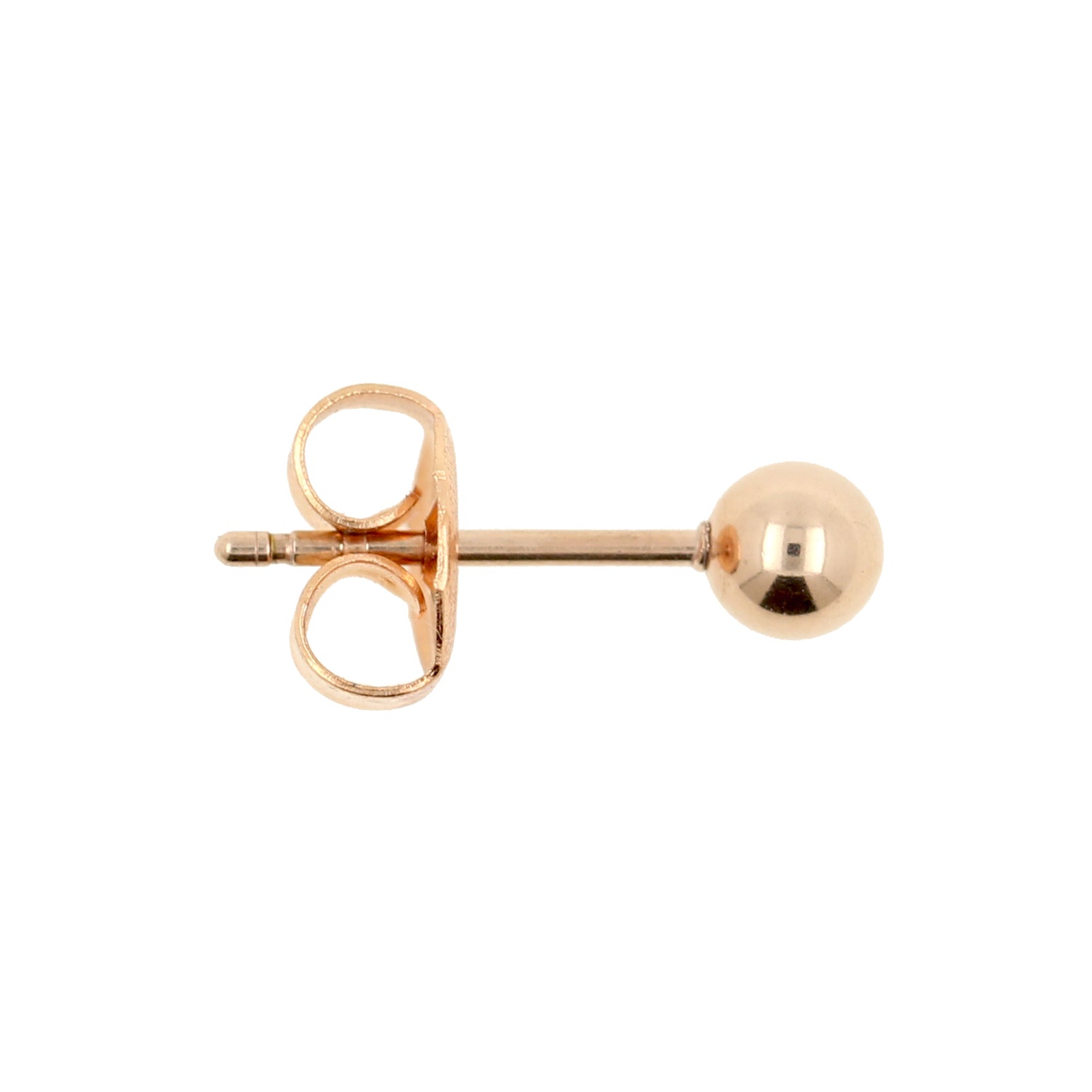 Chirurgisch Stalen Simpele Oorstekers Rose Goud