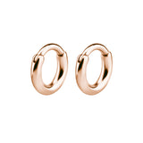 Chirurgenstahl Click Hoop Ohrringe Roségold