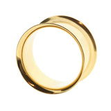 Chirurgischer Stahl Double Flared Eyelet Gold