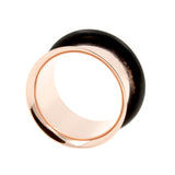Chirurgischer Stahl Single Flared Eyelet Rotgold