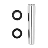 Komplettes Stretchkit – 2 schwarze Titan-Tunnels + Taper
