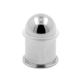 Titanium Stretch Plug - Bullet Silber