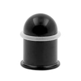 Titanium Stretch Plug - Bullet Schwarz