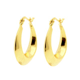 925 Silber Creolen - Armreif - Gold
