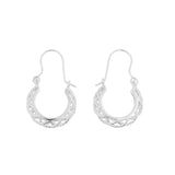 925 Silber-Ohrringe – Filigranes Silber