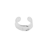 925 Silber Ohr-Cuff - Organic Small Silber