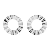 925 Silber Ohrstecker - Strahlendes Silber