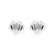 925 Zilver Oorstekers - Shell Zilver