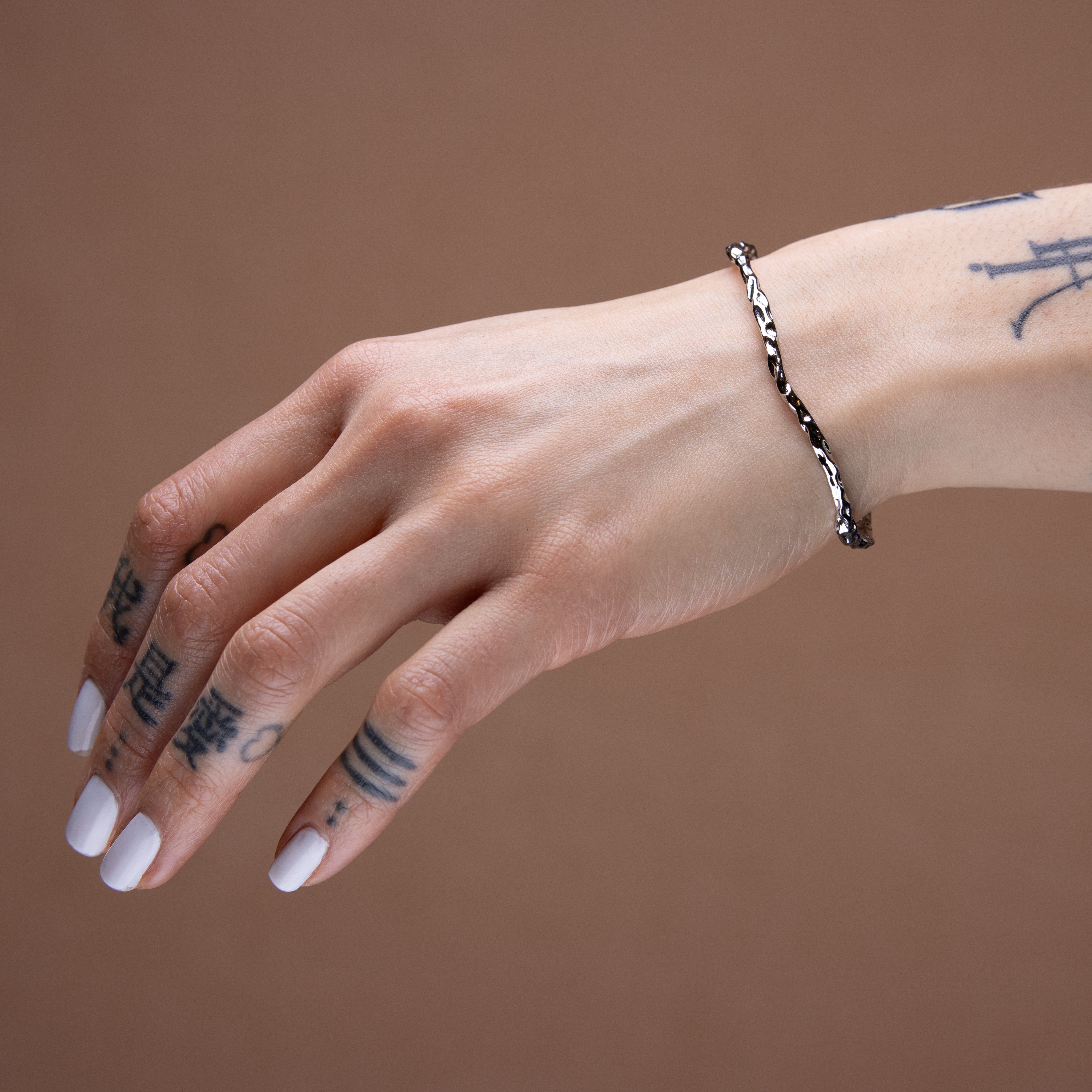 925 Zilver Armband Bangle Verstelbaar Zilver