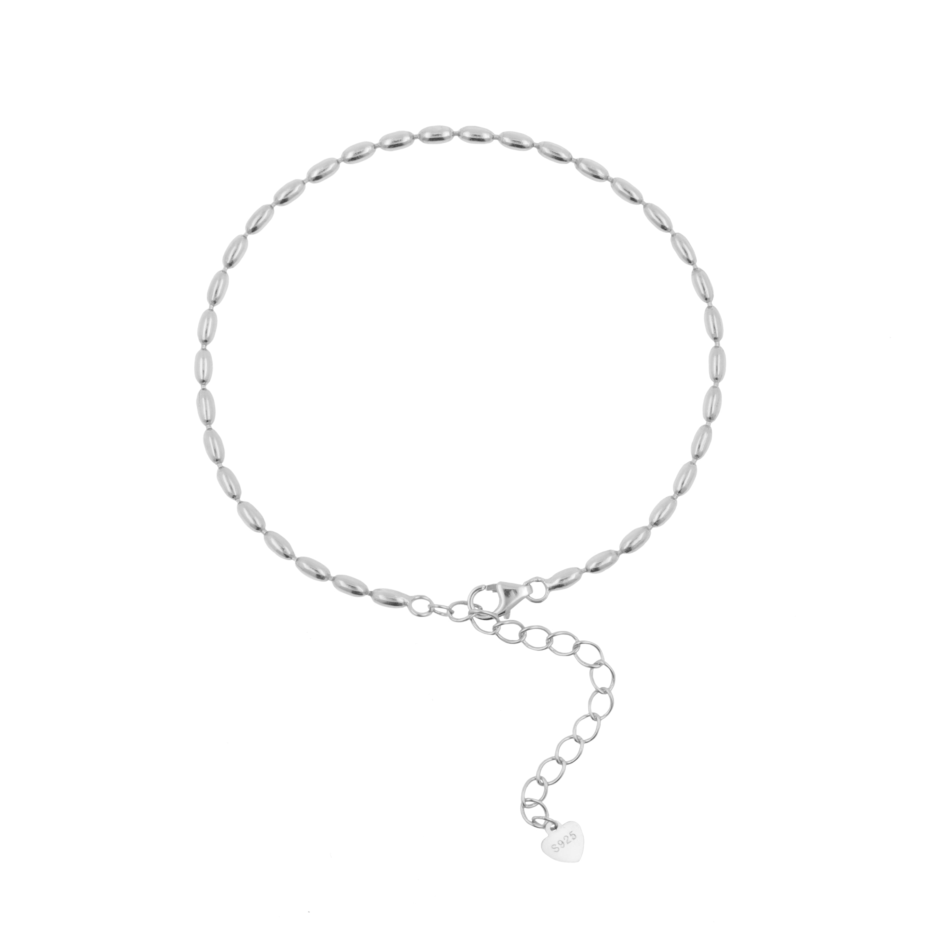 925 Zilver Armband Pebble Zilver