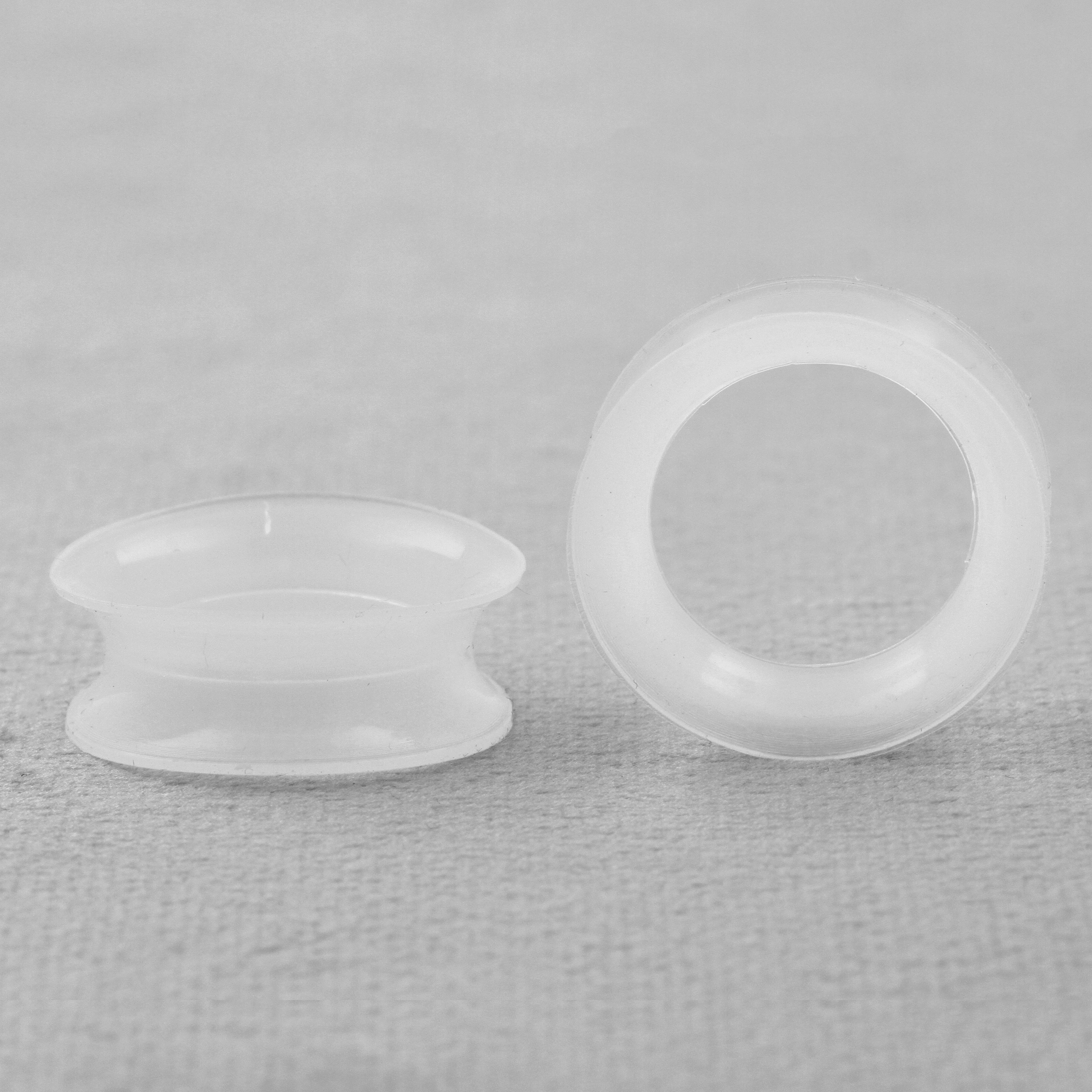 Silicone Thin Eyelet - Clear