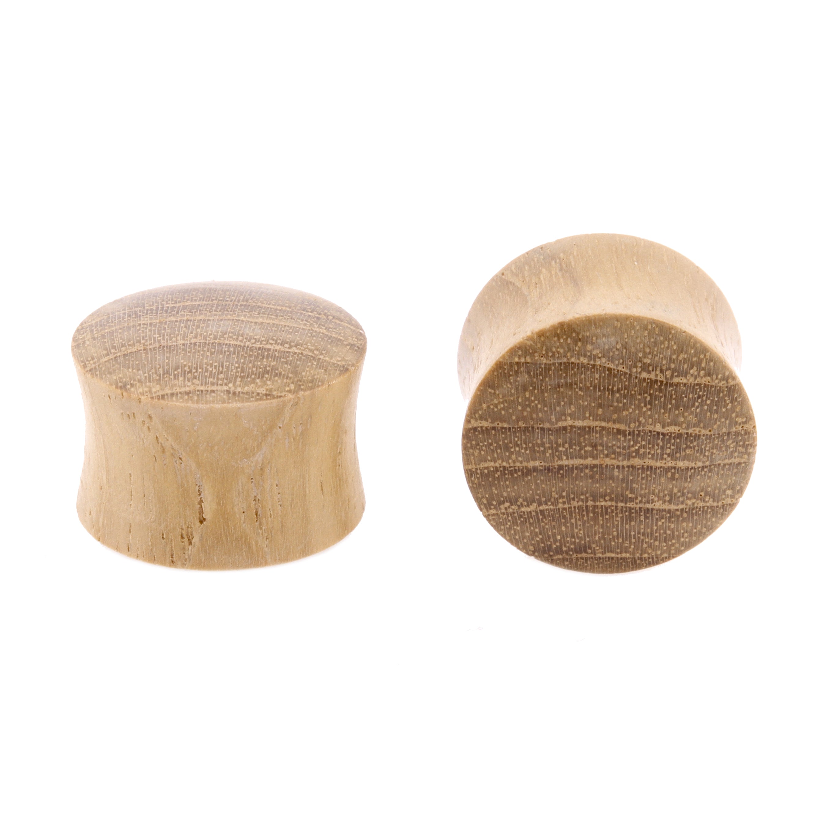 Houten Domed Plug - Teak Bruin